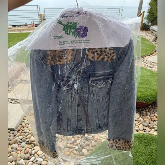 Reformation Aussie Leopard Jacket Sz XS - Picture 1 of 2